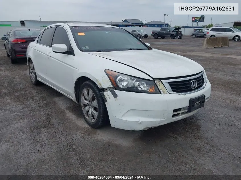 2009 Honda Accord 2.4 Ex VIN: 1HGCP26779A162631 Lot: 40264064