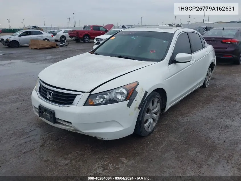 2009 Honda Accord 2.4 Ex VIN: 1HGCP26779A162631 Lot: 40264064