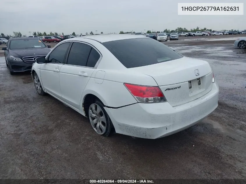 2009 Honda Accord 2.4 Ex VIN: 1HGCP26779A162631 Lot: 40264064