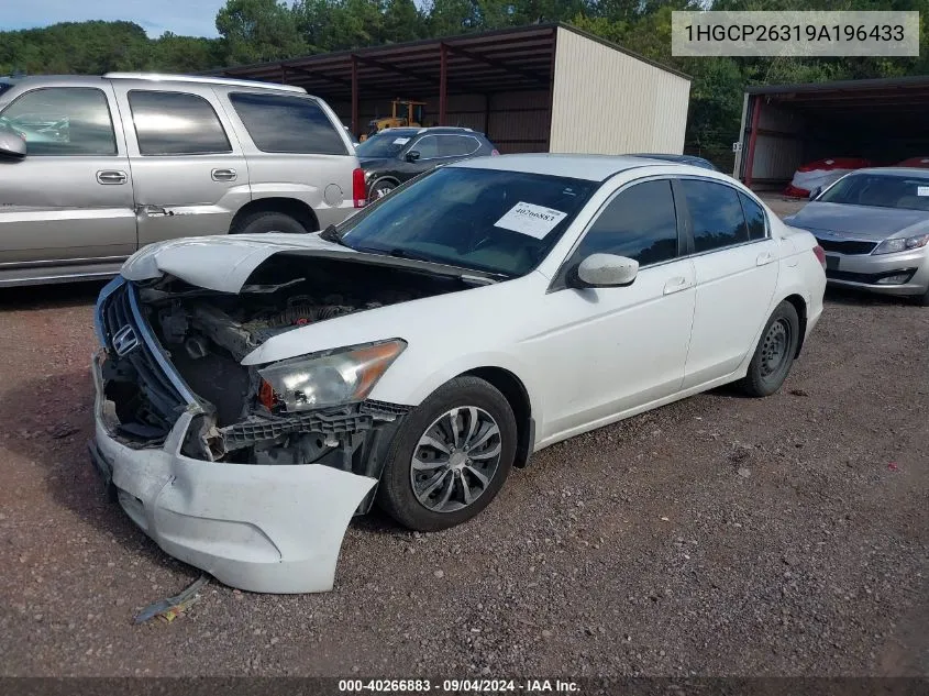 1HGCP26319A196433 2009 Honda Accord 2.4 Lx