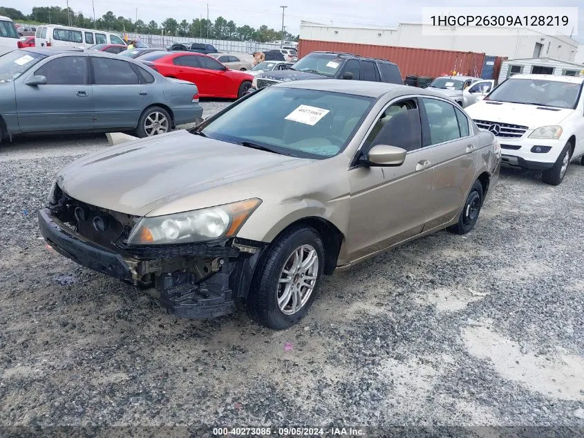 1HGCP26309A128219 2009 Honda Accord 2.4 Lx