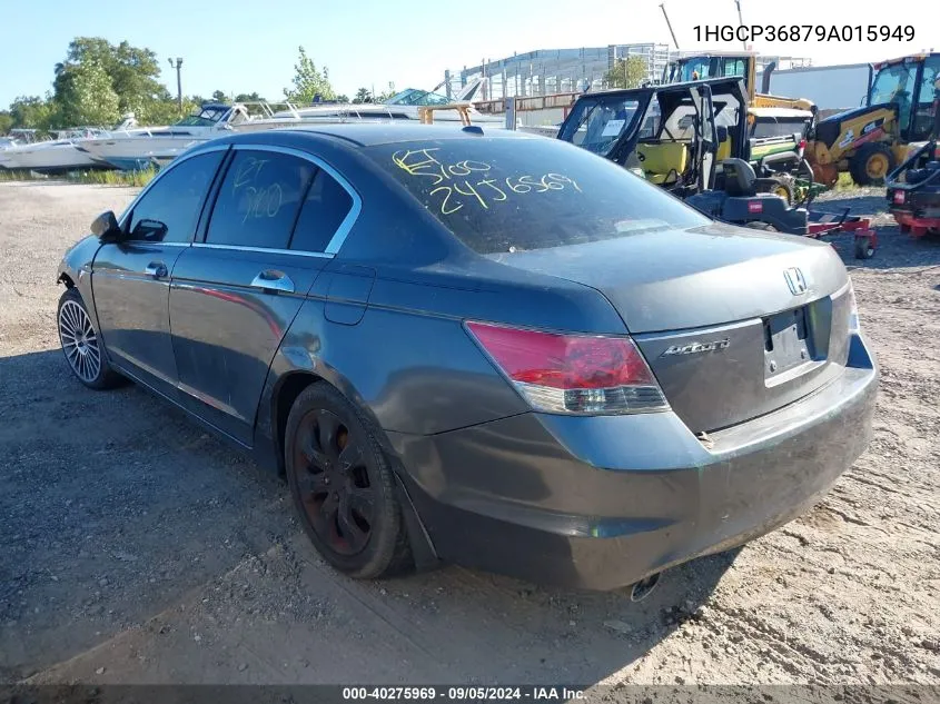 1HGCP36879A015949 2009 Honda Accord Exl