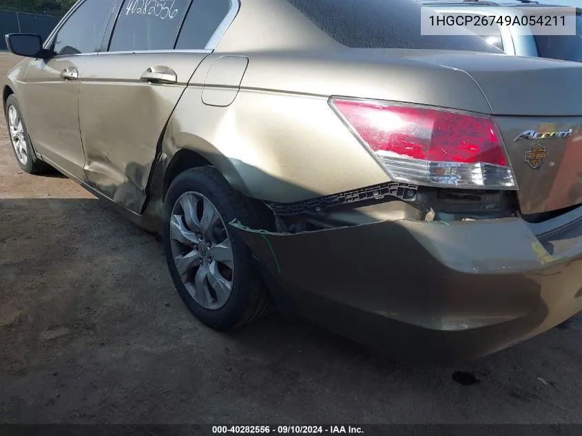 1HGCP26749A054211 2009 Honda Accord Ex