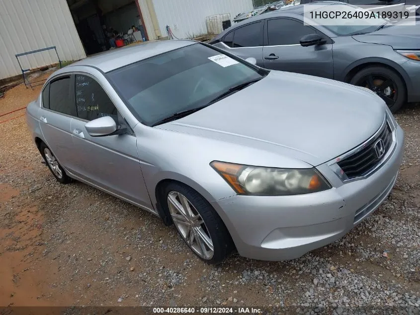 1HGCP26409A189319 2009 Honda Accord 2.4 Lx-P