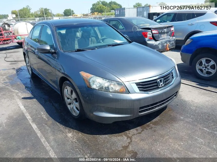 2009 Honda Accord 2.4 Ex VIN: 1HGCP26779A162757 Lot: 40288314