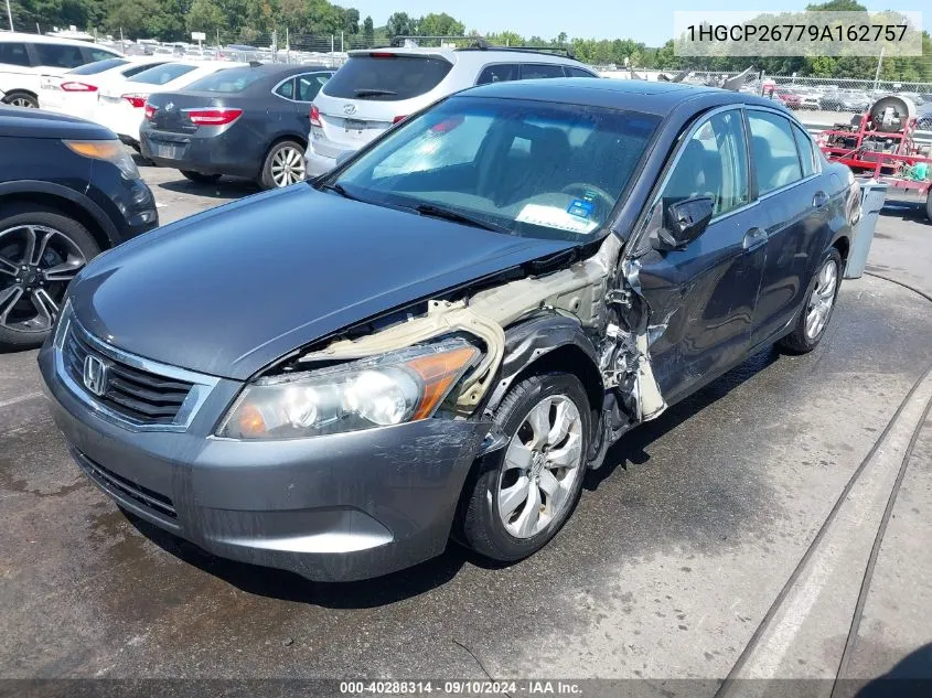 2009 Honda Accord 2.4 Ex VIN: 1HGCP26779A162757 Lot: 40288314