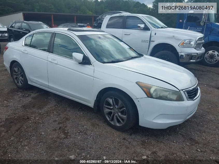 1HGCP26819A080497 2009 Honda Accord 2.4 Ex-L