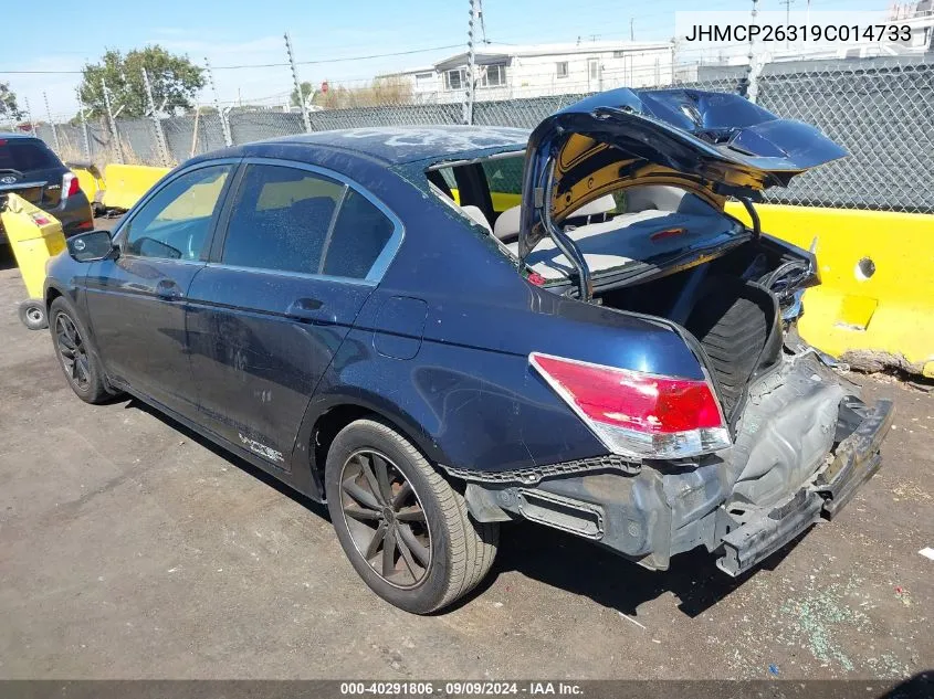 JHMCP26319C014733 2009 Honda Accord 2.4 Lx