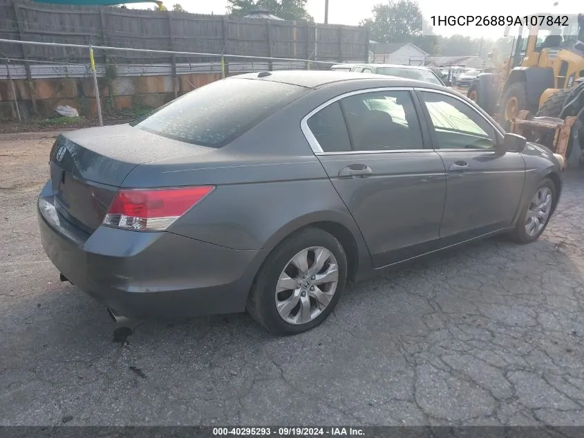 1HGCP26889A107842 2009 Honda Accord 2.4 Ex-L