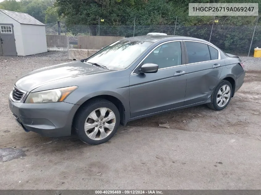 1HGCP26719A069247 2009 Honda Accord 2.4 Ex