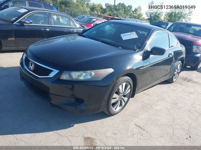 1HGCS12369A019049 2009 Honda Accord Lx