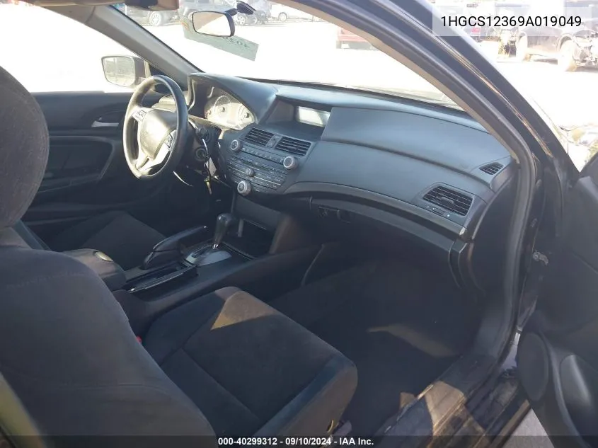 1HGCS12369A019049 2009 Honda Accord Lx