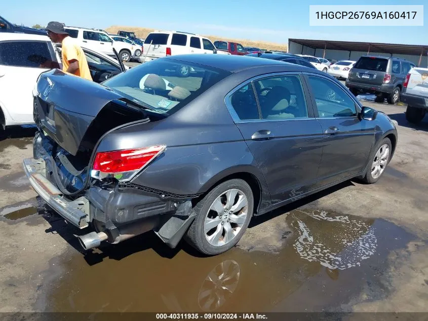 1HGCP26769A160417 2009 Honda Accord 2.4 Ex