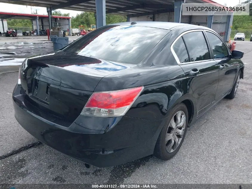 1HGCP26859A136845 2009 Honda Accord 2.4 Ex-L