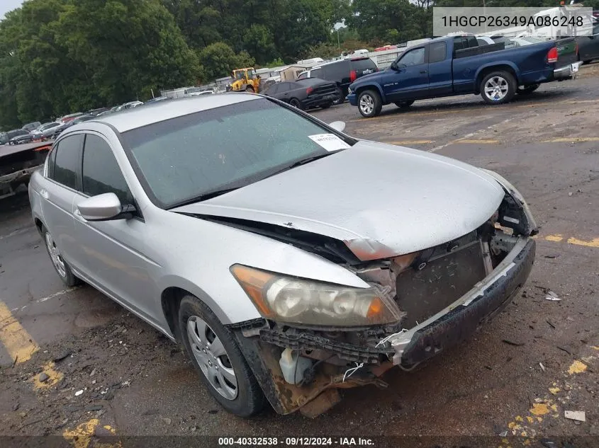 1HGCP26349A086248 2009 Honda Accord 2.4 Lx