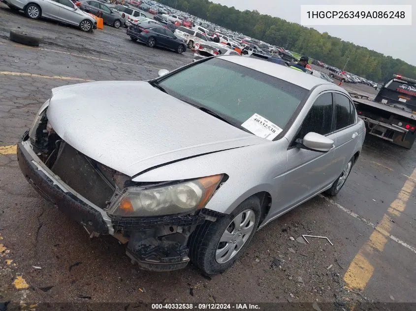 1HGCP26349A086248 2009 Honda Accord 2.4 Lx