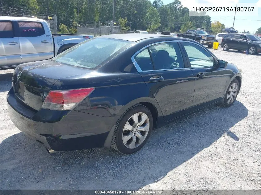 2009 Honda Accord 2.4 Ex VIN: 1HGCP26719A180767 Lot: 40458170