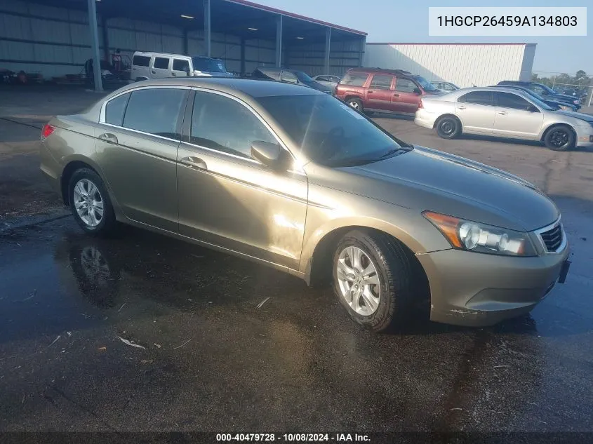 2009 Honda Accord 2.4 Lx-P VIN: 1HGCP26459A134803 Lot: 40479728