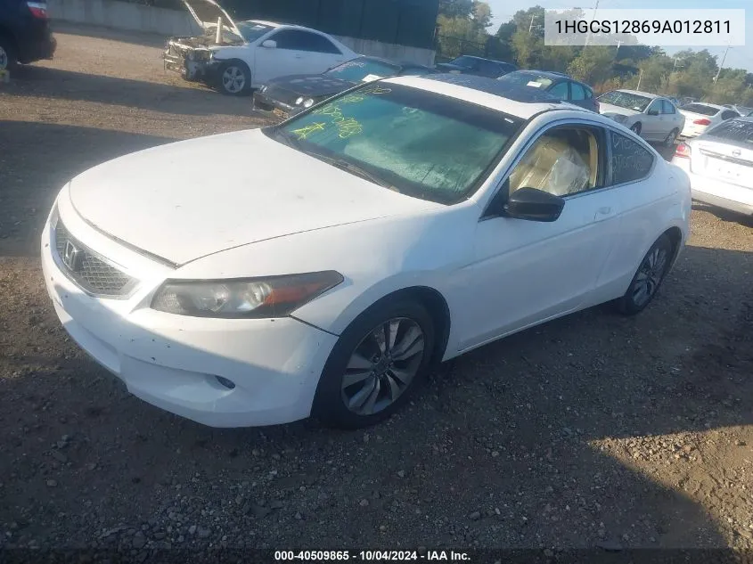 2009 Honda Accord 2.4 Ex-L VIN: 1HGCS12869A012811 Lot: 40509865