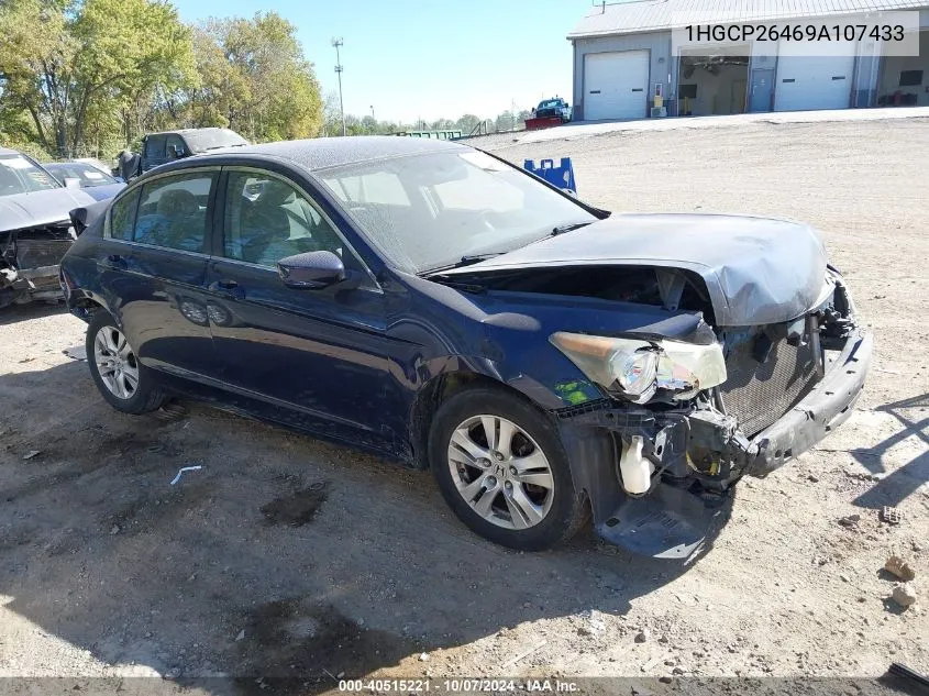 2009 Honda Accord Lxp VIN: 1HGCP26469A107433 Lot: 40515221