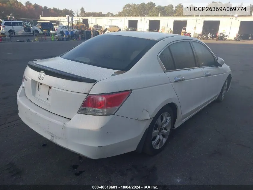 2009 Honda Accord 2.4 Lx VIN: 1HGCP26369A069774 Lot: 40519681