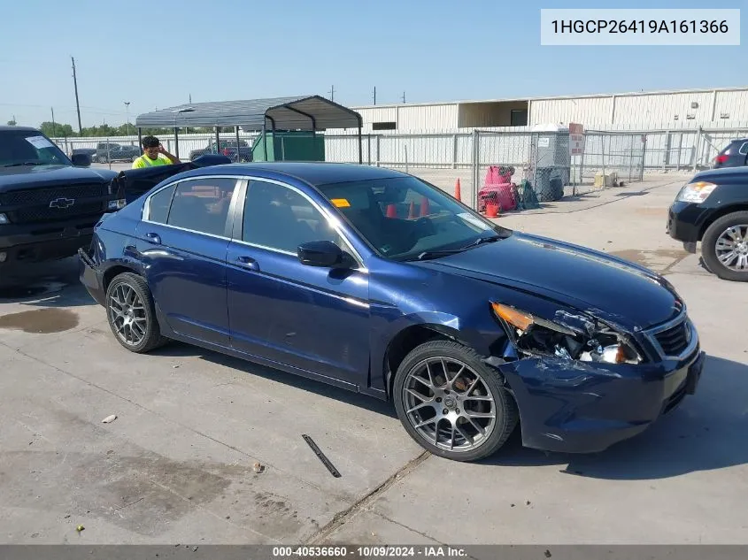 2009 Honda Accord Lxp VIN: 1HGCP26419A161366 Lot: 40536660