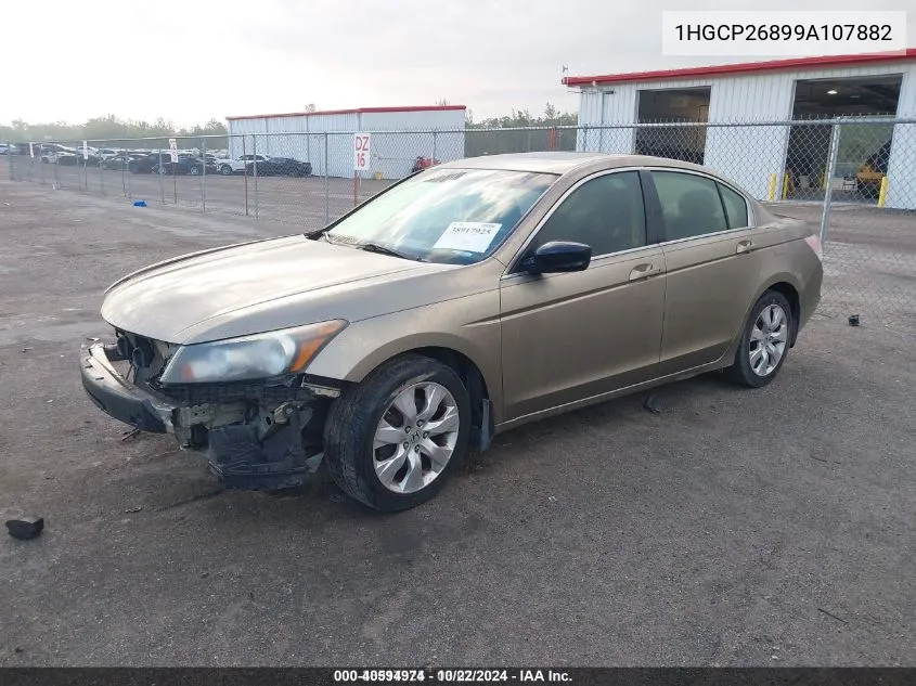 2009 Honda Accord 2.4 Ex-L VIN: 1HGCP26899A107882 Lot: 40594974