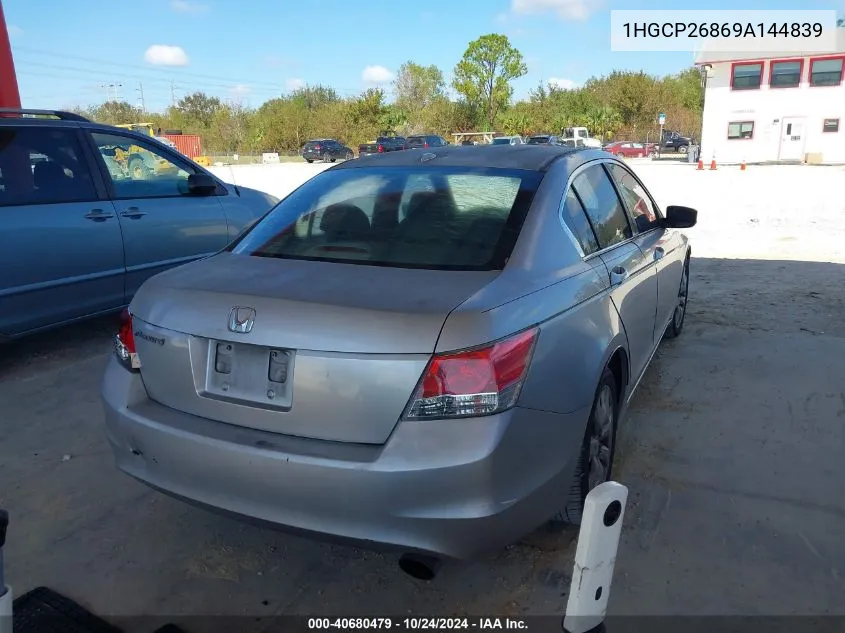 1HGCP26869A144839 2009 Honda Accord 2.4 Ex-L