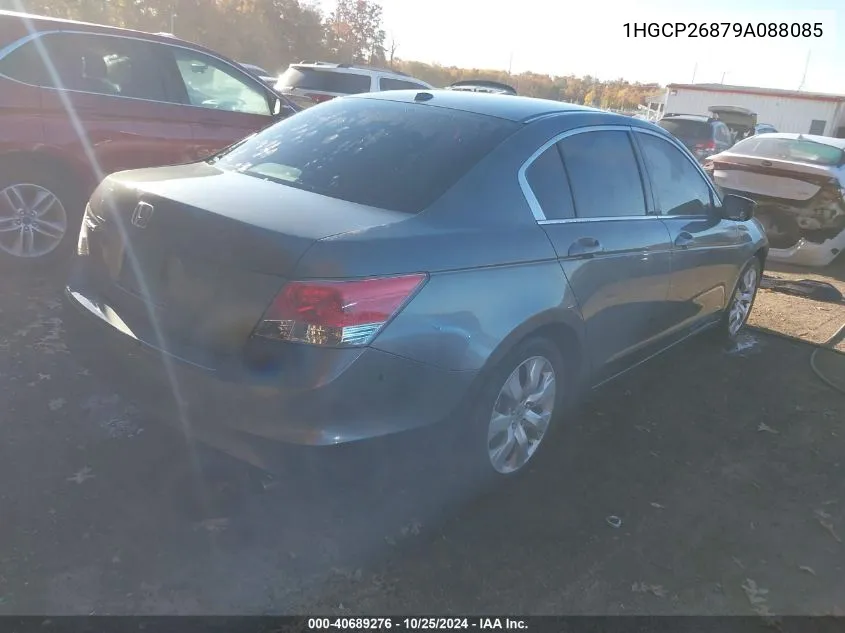 2009 Honda Accord 2.4 Ex-L VIN: 1HGCP26879A088085 Lot: 40689276