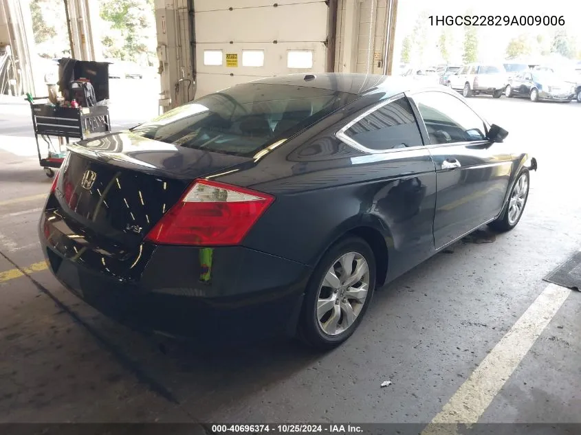 1HGCS22829A009006 2009 Honda Accord 3.5 Ex-L