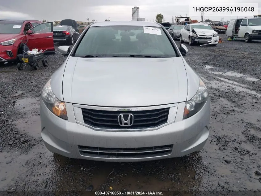 1HGCP26399A196048 2009 Honda Accord 2.4 Lx