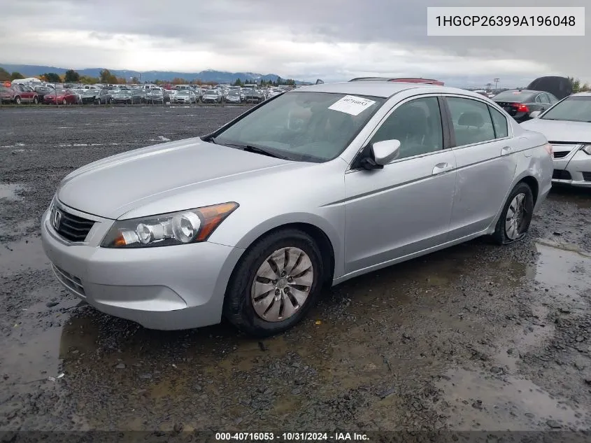 1HGCP26399A196048 2009 Honda Accord 2.4 Lx