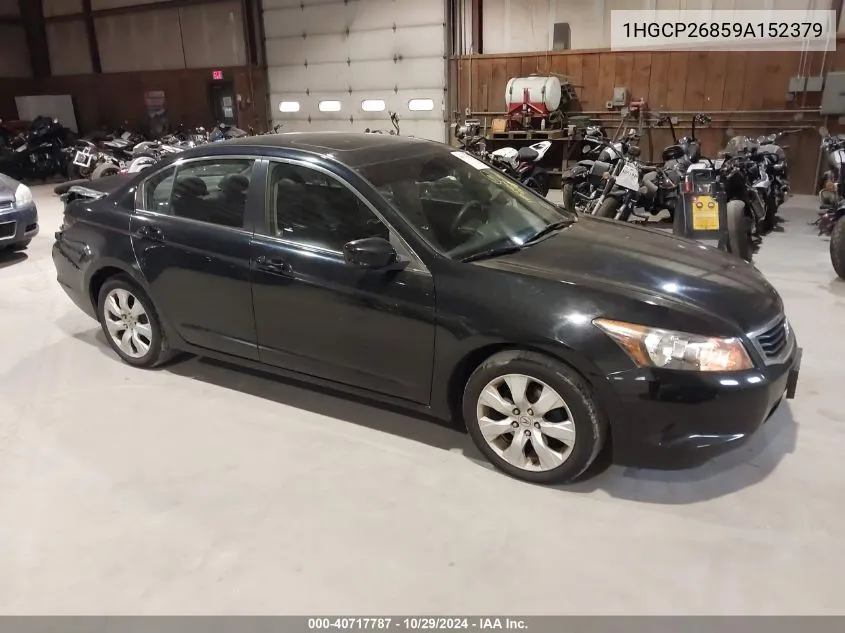 2009 Honda Accord 2.4 Ex-L VIN: 1HGCP26859A152379 Lot: 40717787