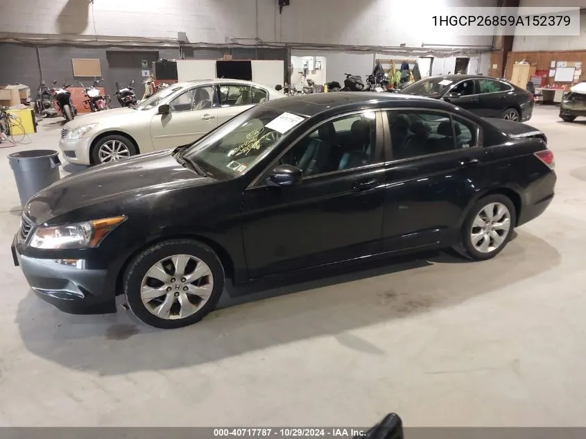 2009 Honda Accord 2.4 Ex-L VIN: 1HGCP26859A152379 Lot: 40717787