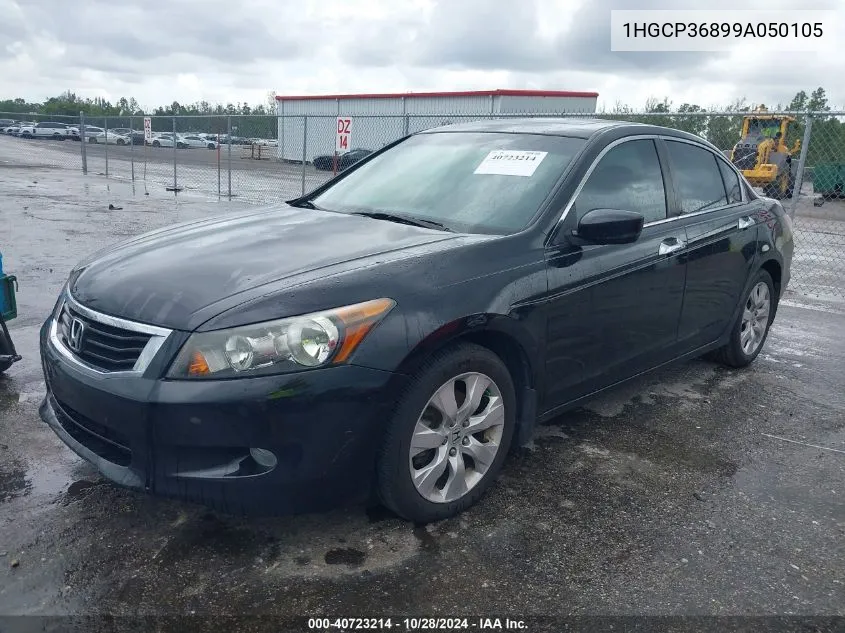 2009 Honda Accord 3.5 Ex-L VIN: 1HGCP36899A050105 Lot: 40723214