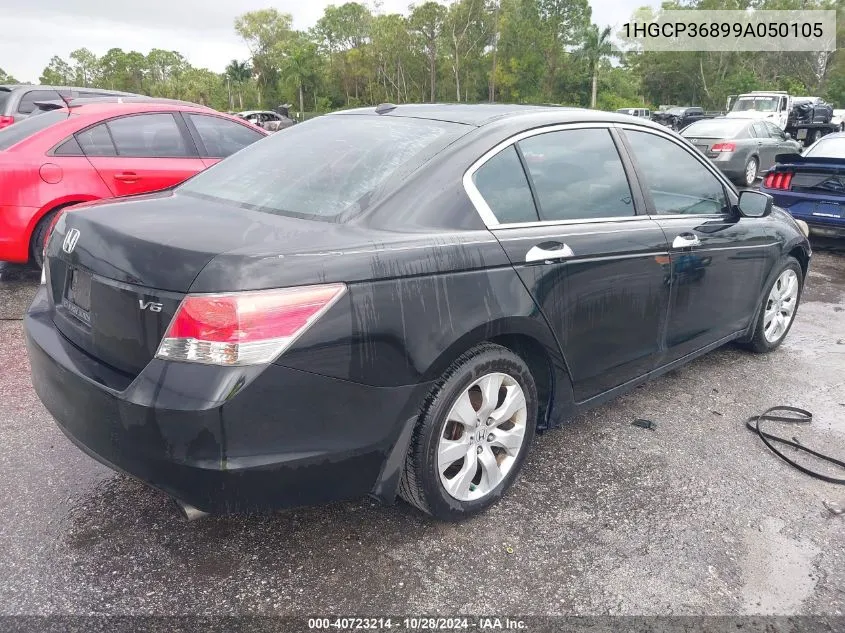 2009 Honda Accord 3.5 Ex-L VIN: 1HGCP36899A050105 Lot: 40723214