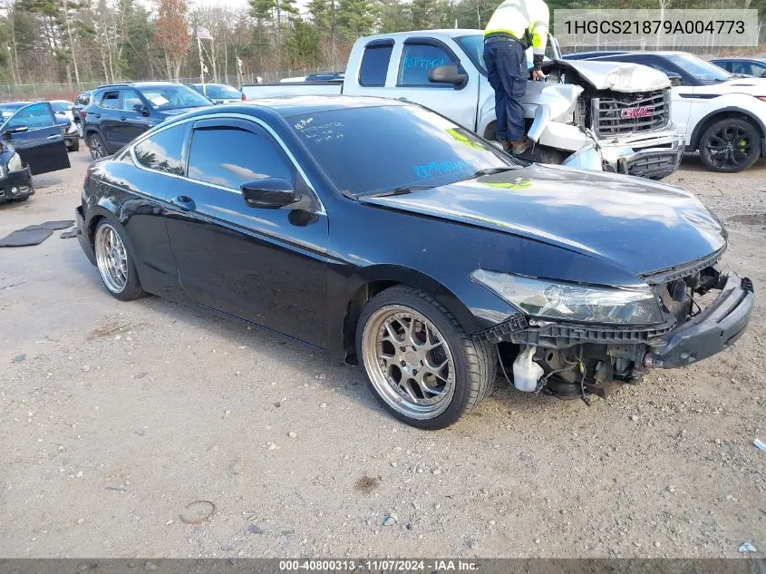 2009 Honda Accord 3.5 Ex-L VIN: 1HGCS21879A004773 Lot: 40800313