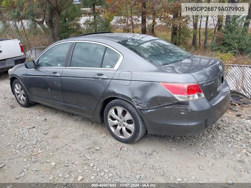 2009 Honda Accord 2.4 Ex-L VIN: 1HGCP26879A079905 Lot: 40807602