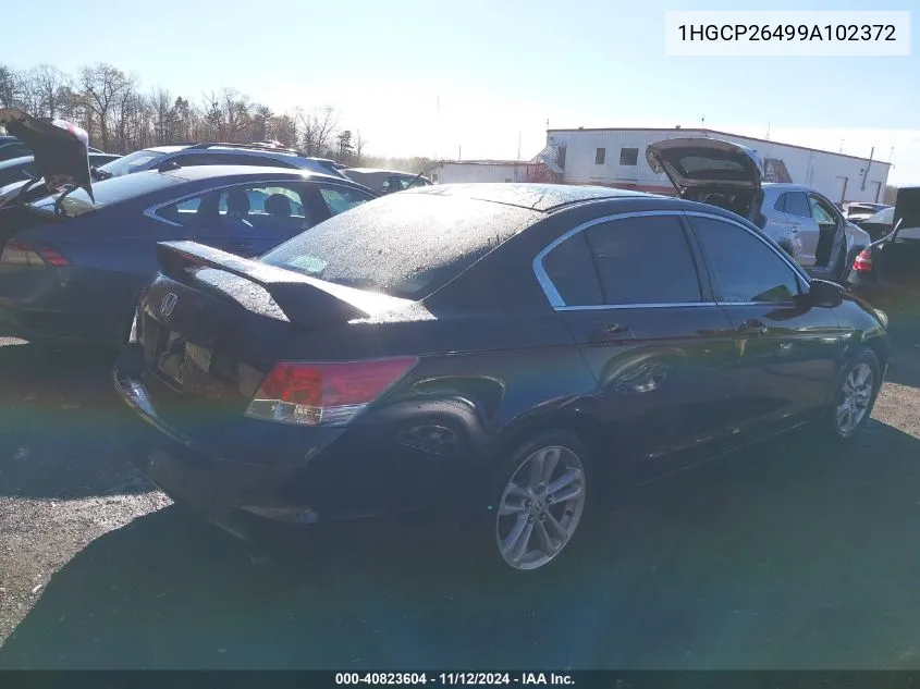 1HGCP26499A102372 2009 Honda Accord 2.4 Lx-P