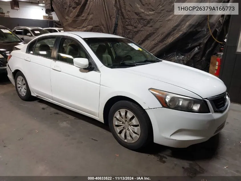 1HGCP26379A166773 2009 Honda Accord 2.4 Lx