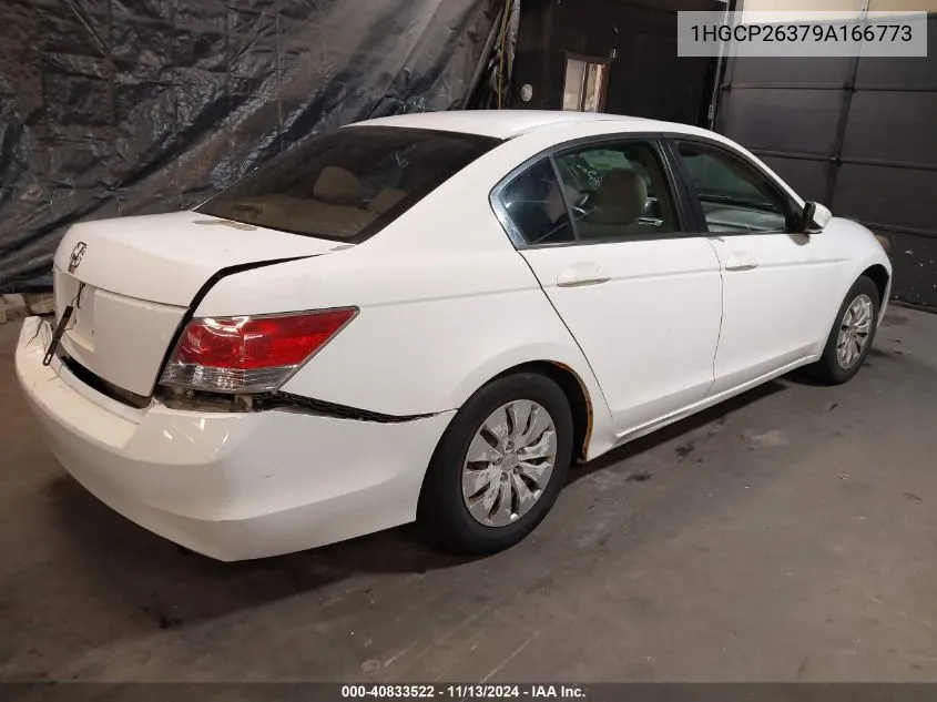 1HGCP26379A166773 2009 Honda Accord 2.4 Lx