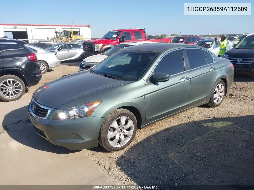 2009 Honda Accord 2.4 Ex-L VIN: 1HGCP26859A112609 Lot: 40837973