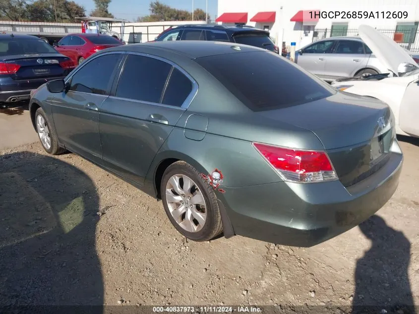 2009 Honda Accord 2.4 Ex-L VIN: 1HGCP26859A112609 Lot: 40837973