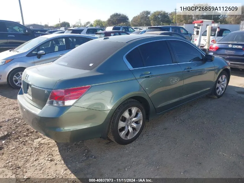 2009 Honda Accord 2.4 Ex-L VIN: 1HGCP26859A112609 Lot: 40837973