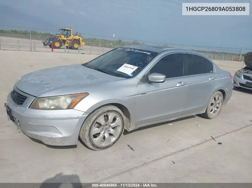 2009 Honda Accord 2.4 Ex-L VIN: 1HGCP26809A053808 Lot: 40845968