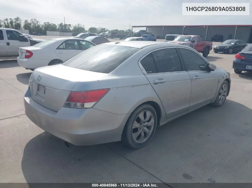 2009 Honda Accord 2.4 Ex-L VIN: 1HGCP26809A053808 Lot: 40845968