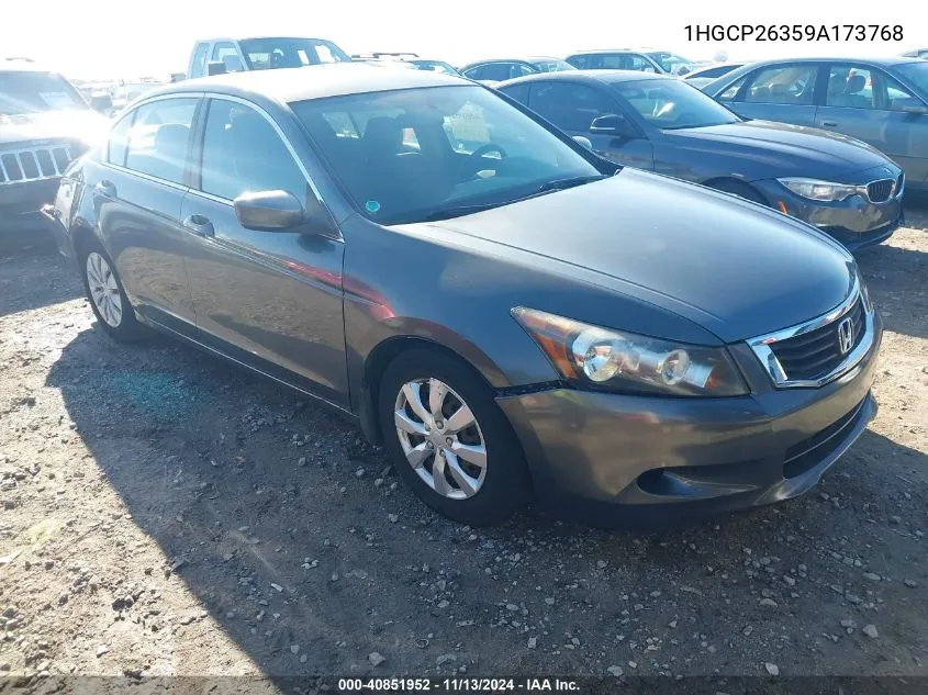 1HGCP26359A173768 2009 Honda Accord 2.4 Lx