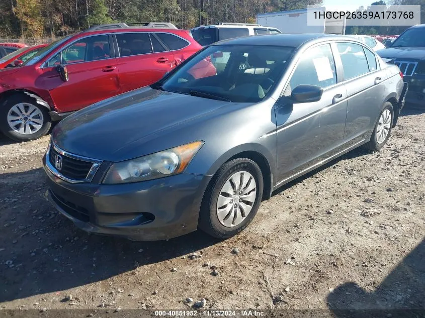 1HGCP26359A173768 2009 Honda Accord 2.4 Lx