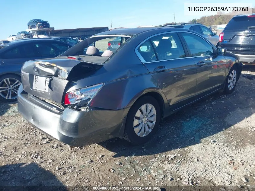 1HGCP26359A173768 2009 Honda Accord 2.4 Lx