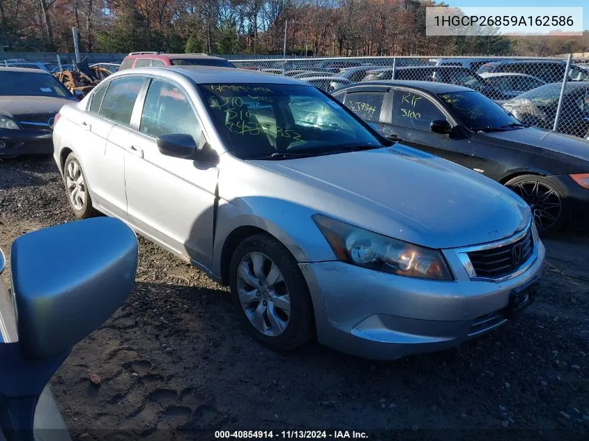 2009 Honda Accord 2.4 Ex-L VIN: 1HGCP26859A162586 Lot: 40854914